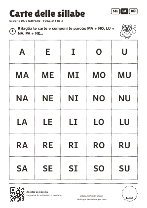 Anteprima del foglio 1