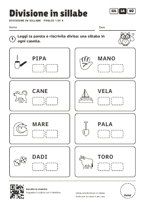 Anteprima del foglio 1 di 4