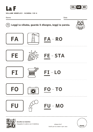 Anteprima del foglio 1 di 4