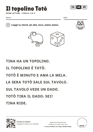 Anteprima del foglio 1
