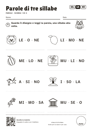 Anteprima del foglio 1 di 4