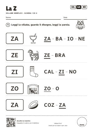 Anteprima del foglio 1 di 4
